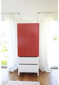 Samolepiaca fólia d-c-fix® Petersen červená 45x200 cm