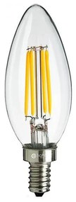 LED FILAMENT E14 Teplá4W 35W Candle