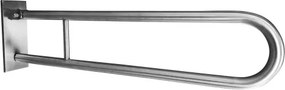 Bemeta Design HELP: Madlo, 850 mm, v tvare U, sklopné, s krytkou, nerez, mat - 301607322