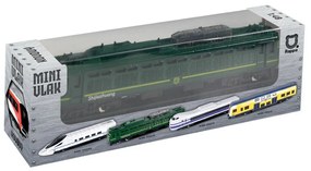 Rappa Kovový mini vlak lokomotíva, 15 cm