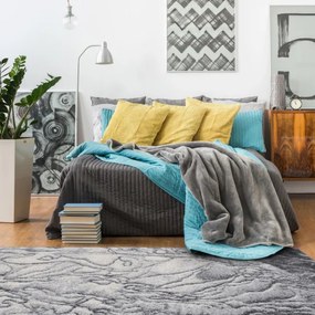 Koberec Agnella AVANTI Tresko - sivý