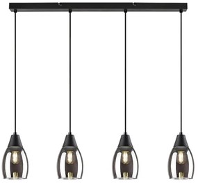 Rabalux 72184 - Luster na lanku ILMARI 4xE27/15W/230V