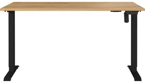 Pracovný stôl s elektricky nastaviteľnou výškou 80x140 cm Boras – Germania