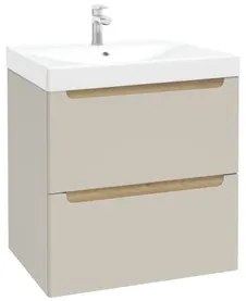 Kúpeľňová skrinka s umývadlom Naturel Stilla 60x60x45 cm kašmír mat STILLADK06056U3, 1 ks