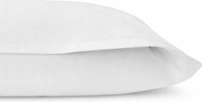 BAVLNENÁ OBLIEČKA NA VANKÚŠ SMOOTH 70X80 CM BIELA