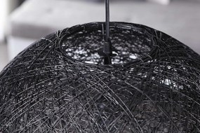 Lampa Wrap čierna 45cm