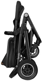 Lionelo - Kombinovaný kočík 3 v 1 BIANKA Čierny Onyx