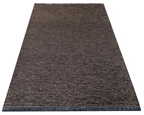 Moderný hnedý koberec Diamond 02