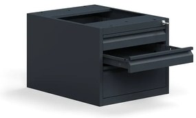 Zásuvky pod pracovnú dosku TRUST, 3 zásuvky