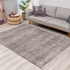 Dekorstudio Shaggy koberec s dlhým vlasom PULPY 524 sivý Rozmer koberca: 80x300cm