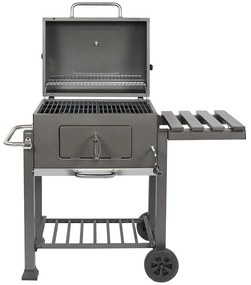 Gril na drevené uhlie JY-010 liatinový rošt