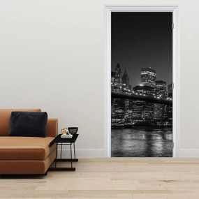 Fototapeta na dvere - Brooklynský most v New Yorku (95x205cm)