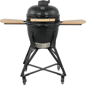 Keramický Kamado BBQ gril BestBerg BBGK-46B / Ø 38,3 cm / čierna