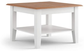 PROXIMA.store - Rustikálny konferenčný stolík - BELLUNO ELEGANTE FARBA: biela - dub