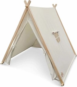 Detský stan na hranie naturálny