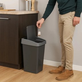 Odpadkový koš FLIX 25 L antracitový