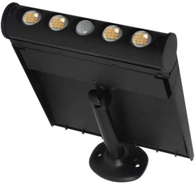 LED solárne nástenné svietidlo so senzorom LED/8W/3,7V IP65 6000K 4000 mAh