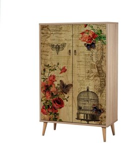 Mega Sonoma Oak Roses skrinka