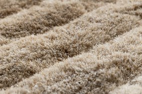 Dywany Łuszczów, Kusový koberec Flim 007-B2 Stripes beige, 120x160, béžová, obývacia izba