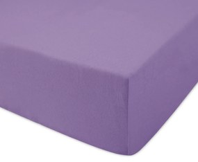 DETSKÉ JERSEY PRESTIERADLO 040 80X160 CM FIALOVÉ