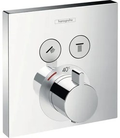 Podomietková termostatická batéria Shower Select Chróm HG 15763000