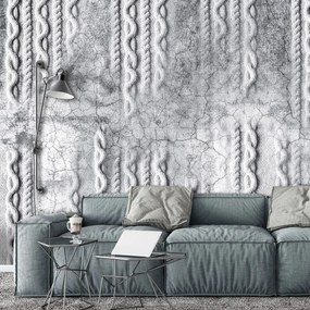 Fototapeta - Väzba na betón - šedá (152,5x104 cm)