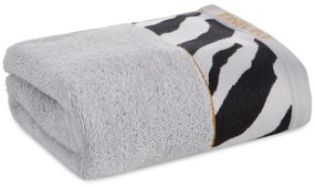 BAVLNENÝ UTERÁK EVA MINGE22 SADA 6 KS 50X90 CM STRIEBORNÁ