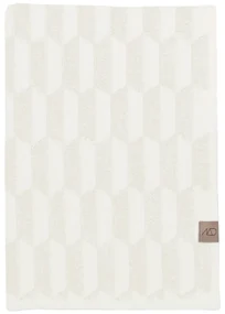 Krémovobiele bavlnené uteráky v súprave 2 ks 35x55 cm Geo - Mette Ditmer Denmark