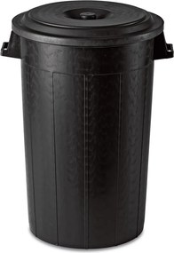 STEFANPLAST Odpadkový kôš Drum 120 l, čierny - bez veka