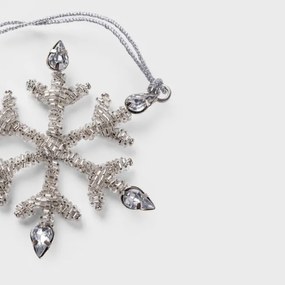 Vianočná ozdoba  DIAME snehová vločka 710513