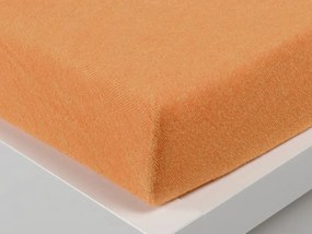XPOSE® Froté plachta Exclusive - oranžová 180x200 cm