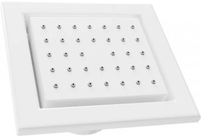 Mexen - podmietková sprchová tryska, štvorcová, 130x120 mm, biela, 79365-20