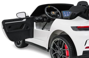Detské elektrické autíčko Porsche 911 GT3 STRONG MP4 biele