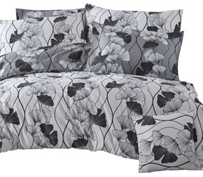 SATÉNOVÉ OBLIEČKY ALISA EXCLUSIVE 200X220 CM, 2KS 70X80 CM VZOROVANÉ
