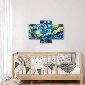 Obraz – Mozaika hviezdnej noci (90x60 cm)