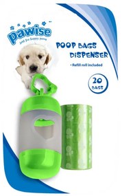 Puzdro na sáčky pre psov s rolkami