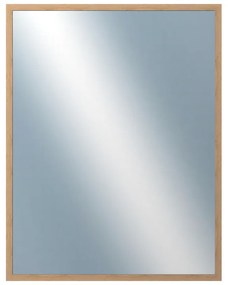 DANTIK - Zrkadlo v rámu, rozmer s rámom 70x90 cm z lišty KASSETTE dub (2863)