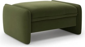 Zelená zamatová podnožka Georgia – Micadoni