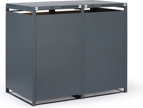 Prístrešok na popolnicu 240 l, 1160 x 695 x 800 mm, dekor dreva