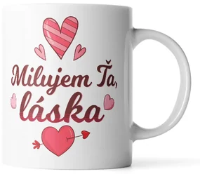 Sablio Hrnek Miluji tě, lásko - 890 ml - XXL