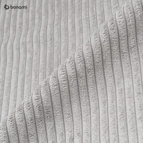 Svetlosivá boxspring posteľ s úložným priestorom 140x200 cm Lysa – Ropez