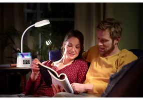 Immax 08980L-LED RGBW Stmievateľná lampa s držiakom na ceruzky FALCON LED/10W/5V