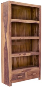 furniture-nabytek.cz - Luxusná knižnica 90x180x35 z masívu palisander