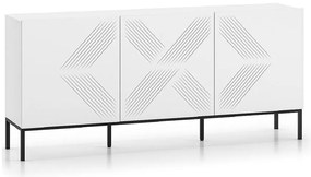 Komoda Clearing 02 biela/čierna