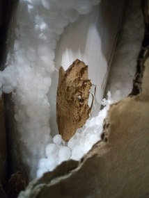 AKCIA Biely jedálenský stôl BERGEN 120x80 cm II. kvalita