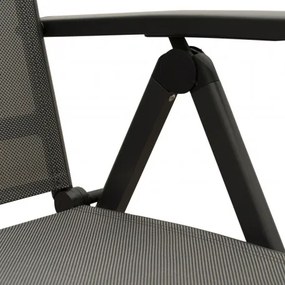 Doppler ACTIVE káro - záhradné polohovacie kreslo