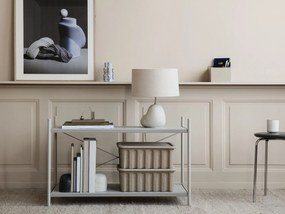 Ferm Living Úložný box s vekom Paper Pulp Large – set 2 ks
