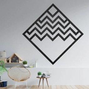 Drevená geometrická dekorácia štvorec | SENTOP PR0397-A