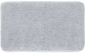 Predložka do kúpeľne Grund Melange sivo strieborná 60x100 cm