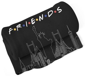Sablio Deka Seriál Priatelia FRIENDS Obrysy - 150x120 cm